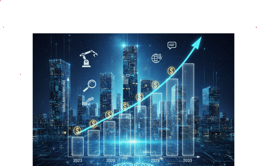 La Economía de la IA: Un Análisis de las Previsiones de Ingresos del Mercado Global hasta 2033